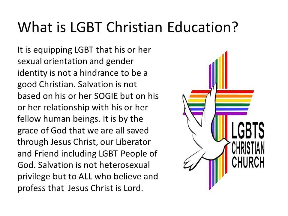 What is LGBT Christian Education